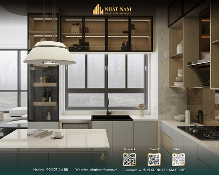 Đá Tự Nhiên Hay Đá Nhân Tạo và Lời Giải Từ Nhật Nam Home Cho Mặt Bếp Luôn Như Mới Sau Nhiều Năm Đỏ Lửa